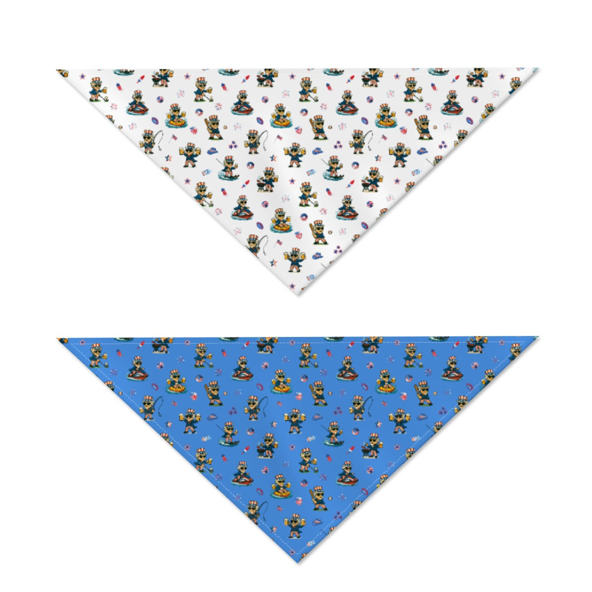 Stars, Stripes, and Swings Bandana