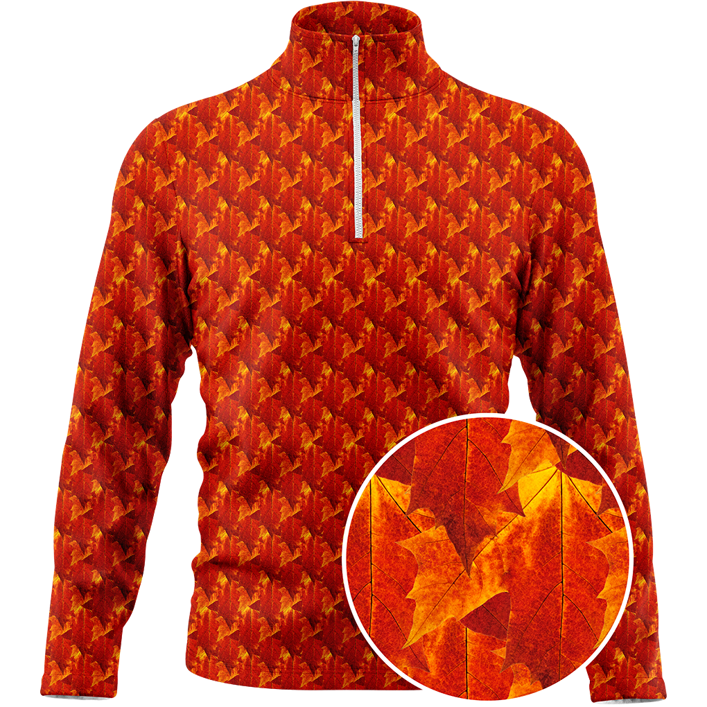 Leafy Links Gal's Quarter Zip