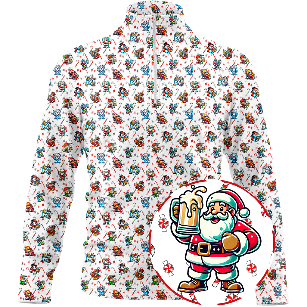 Jingle Beers Gal's Quarter Zip