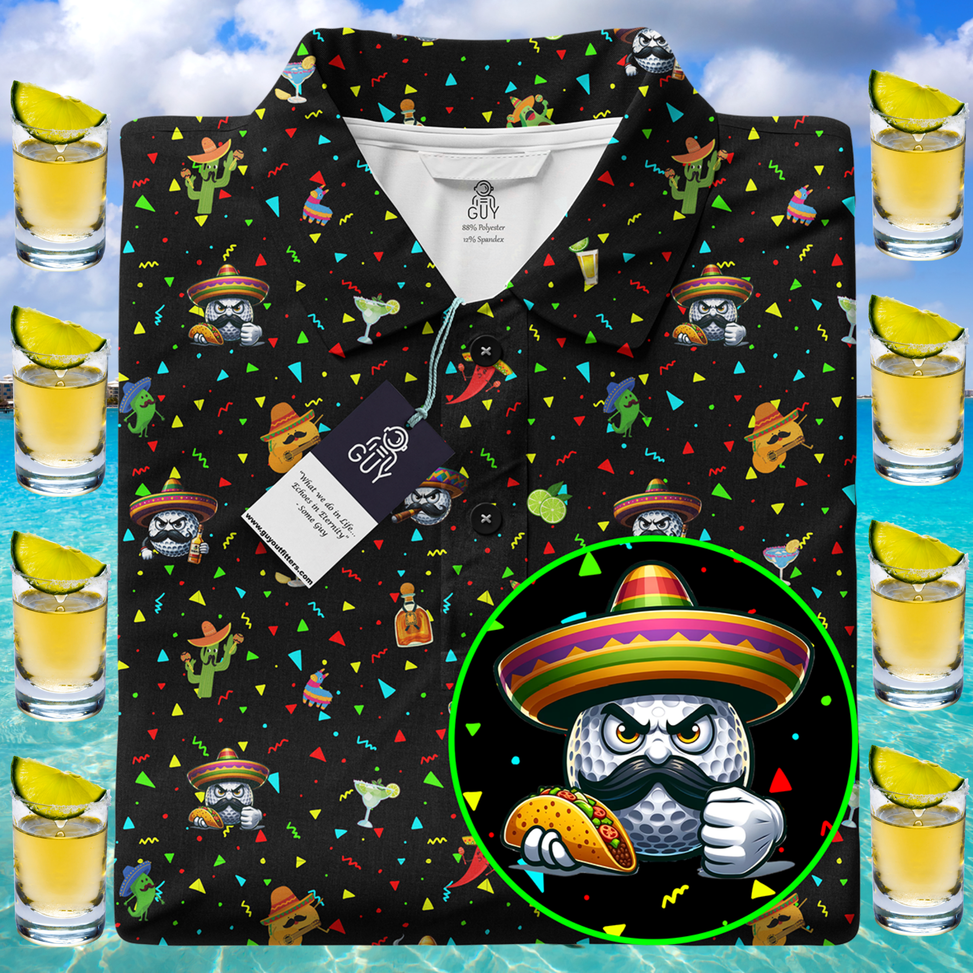 GUY'S POLOS - DAY DRINKING DRIP