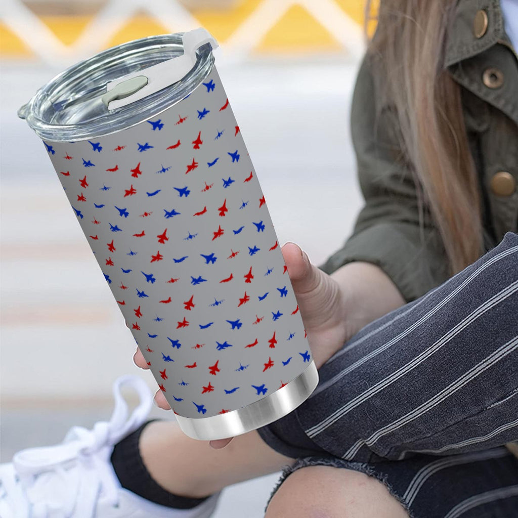 Sidewinder Swing (Grey) 20oz Tumbler with Sliding Lid