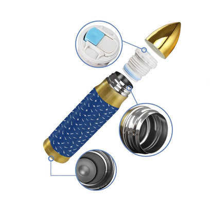 The White Rocket 16oz Stainless Steel Artilletumbler