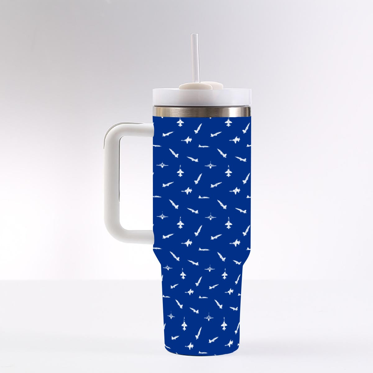 White Rocket 40oz Tumbler