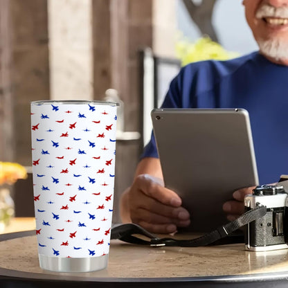 Sidewinder Swing (White) 20oz Tumbler with Sliding Lid