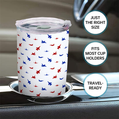 Sidewinder Swing (White) 20oz Tumbler with Sliding Lid