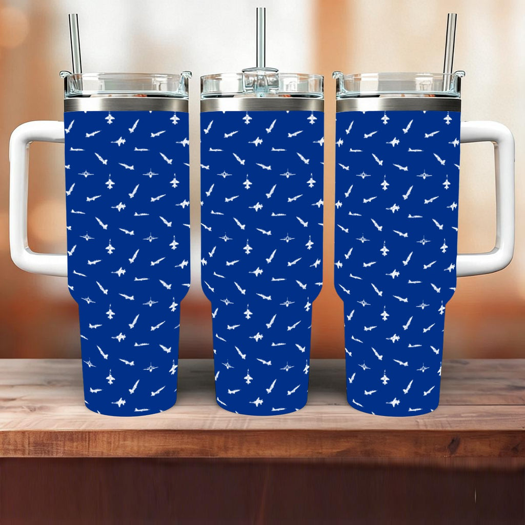 White Rocket 40oz Tumbler