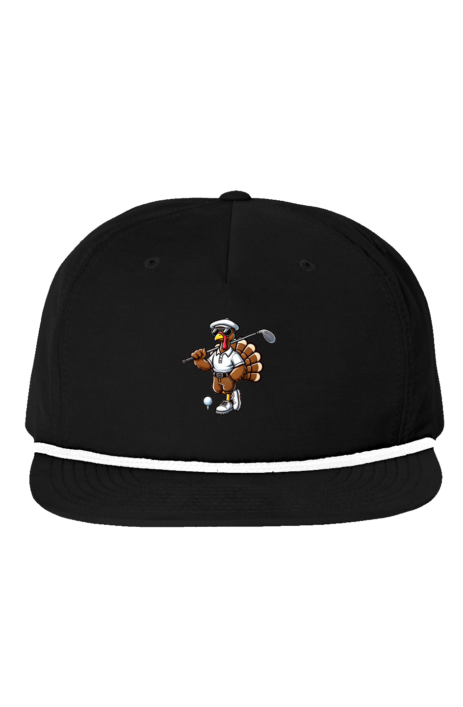 Golfin' Gobbler 5 Panel Golf Cap