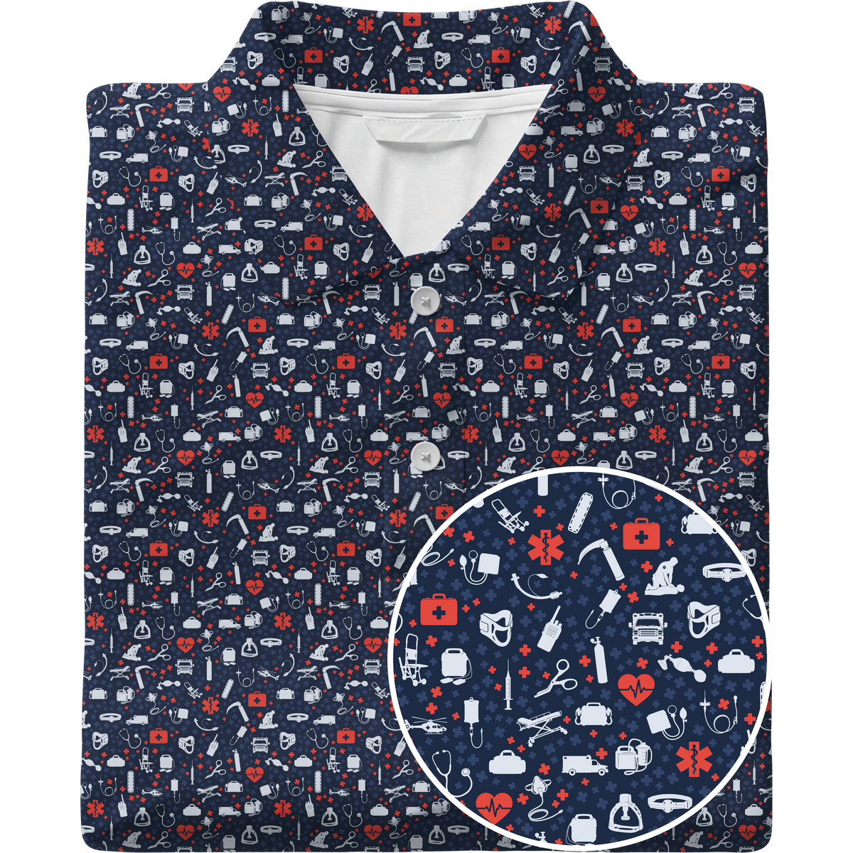 Code Blue Gal's Polo