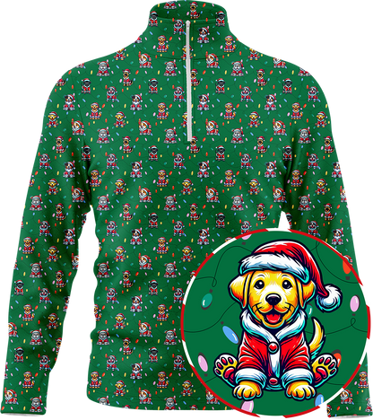 Fleas Navidog Gal's Quarter Zip