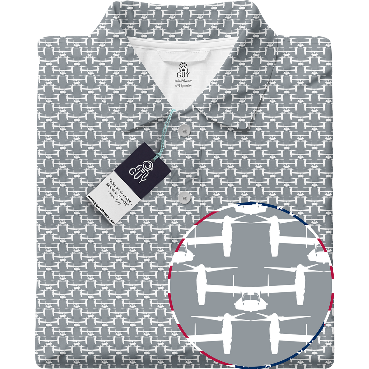 Plopter Womens (Grey) Gal's Polo
