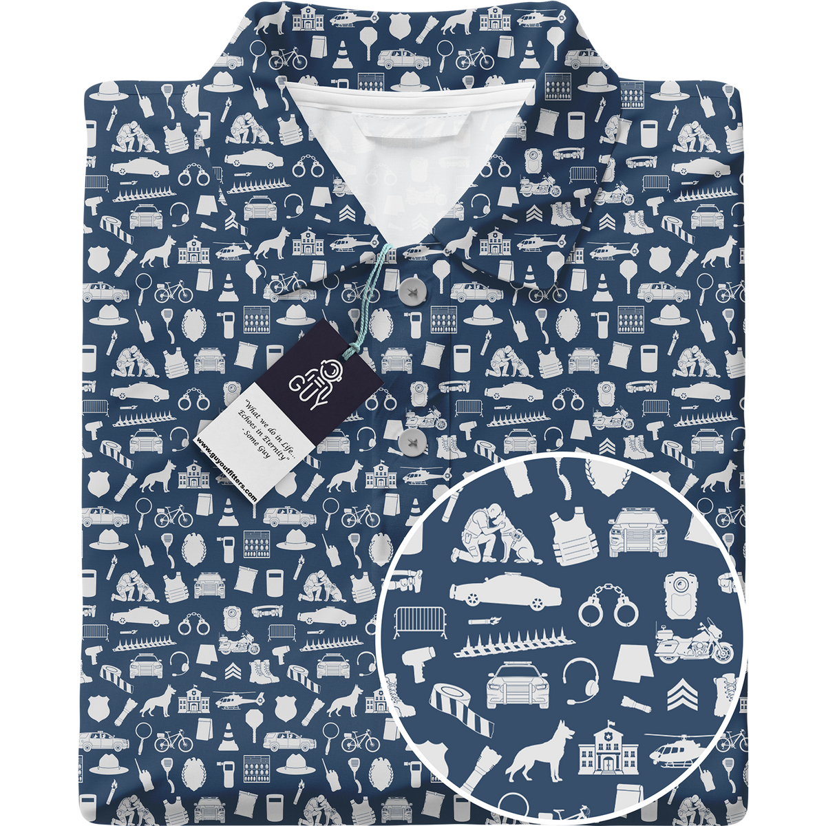 Protect and Serve Gal's Polo